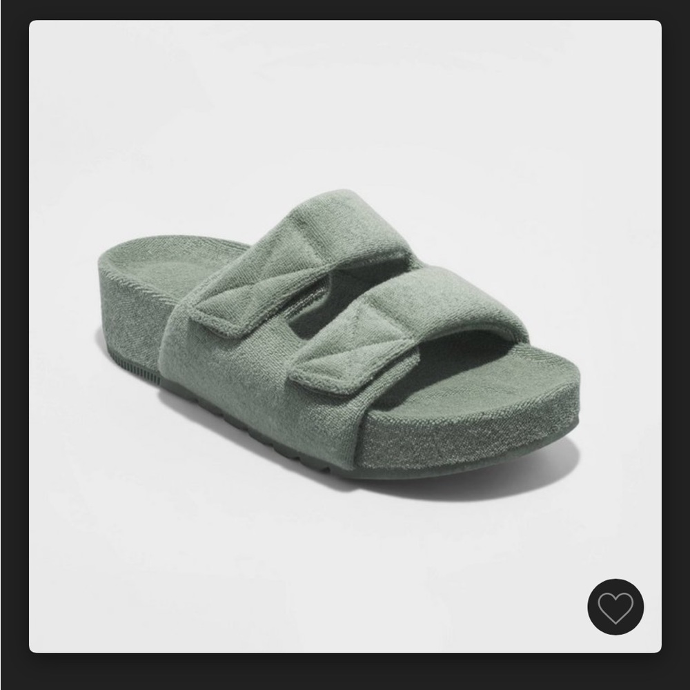 A New Day Remi Platform Slide Sandals- Size 7